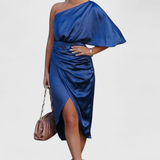 Elena – Vestido de Satén Sofisticado y Elegante para Cada Ocasión