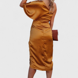 Elena – Vestido de Satén Sofisticado y Elegante para Cada Ocasión