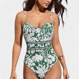 Clara – Bañador Entero con Vestido de Tirantes para Estilo y Comodidad