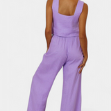 Mireia – Conjunto de Lino de Dos Piezas para un Estilo Fresco y Elegante