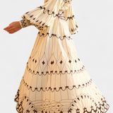 Mariana – Vestido Maxi Con Bordados Artesanales Para Un Estilo Único