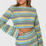 Clara – Conjunto Boho de Ganchillo Ideal para el Verano