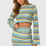 Clara – Conjunto Boho de Ganchillo Ideal para el Verano