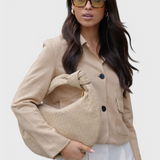Alicia – Bolso Mediano Woven con Estilo Sofisticado y Encanto Elegante