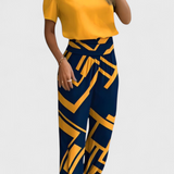 Camila – Conjunto de Blusa y Pantalones para un Estilo Sofisticado y Cómodo