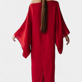 Irene – Vestido Kimono de Lino y Algodón Con Estilo Atemporal y Elegante