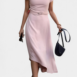 Ana – Vestido Asimétrico Urbano para Un Estilo Elegante y Moderno