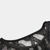 Elena – Vestido Elegante de Talla Grande con Mangas de Encaje