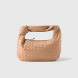 Claudia – Bolso Satchel Mini Tejido Elegante y Atemporal