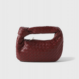 Claudia – Bolso Satchel Mini Tejido Elegante y Atemporal