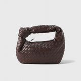 Claudia – Bolso Satchel Mini Tejido Elegante y Atemporal