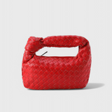 Claudia – Bolso Satchel Mini Tejido Elegante y Atemporal