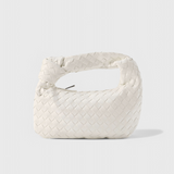 Claudia – Bolso Satchel Mini Tejido Elegante y Atemporal